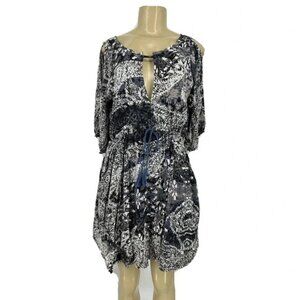 Free People Small Love Birds Tunic Dress EUC